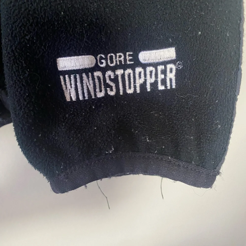 Vintage 90’s The North Face Black Gore Windstopper Fleece jacket‎ men’s S